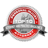 top 10 personal injury attorney logo